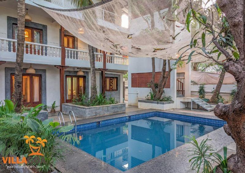Beach Villa Morjim Room photo