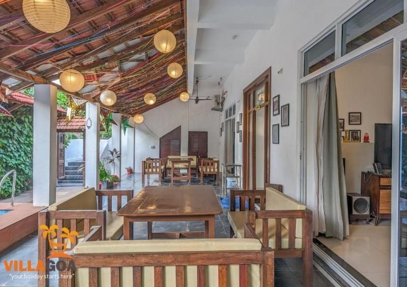 Beach Villa Morjim Room photo